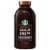 Starbucks® Cold Brew Black Unsweetened Iced Coffee Drink Perspective: front