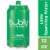 Bubly™ Lime Flavored Sparkling Water Can Perspective: front