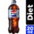 Diet Pepsi Cola® Soda Bottle Perspective: front