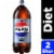 Diet Pepsi Cola® Zero Sugar Soda Bottle Perspective: front