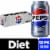 Diet Pepsi Cola® Diet Soda Cans Perspective: front