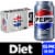 Diet Pepsi® Cola Soda Cans Perspective: front