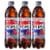 Diet Pepsi Cola Wild Cherry Soda Bottles Perspective: front