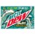 Mtn Dew Baja Blast Cans Perspective: front