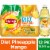 Lipton® Diet Pineapple Mango Green Iced Tea Multipack Bottles Perspective: front