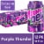Mountain Dew® Purple Thunder Soda Cans Perspective: front
