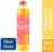 Bubly® Burst Pineapple Tangerine Sparkling Water Bottle Perspective: front