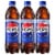 Pepsi Cola® Soda Bottles Perspective: front
