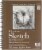 Strathmore Sketch Spiral Paper Pad 9 X12 -100 Sheets Perspective: front