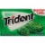 Trident Spearmint Sugar Free Gum Perspective: front