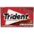 Trident Cinnamon Sugar Free Gum Perspective: front