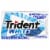 Trident White Peppermint Sugar Free Gum Perspective: front