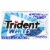 Trident White Peppermint Sugar Free Gum Perspective: front