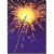 Avanti Sparkler A-Press Congratulations Card Perspective: front