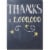 Avanti Thanks A Million A-Press Thank You Card Perspective: front