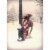 Avanti Dog Tongue Stuck on Pole Funny / Humorous Christmas Card Perspective: front