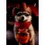 Avanti Raccoon Cowboy Trick Or Treating Funny Halloween Card Perspective: front