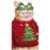 Avanti Cat in Ugly Christmas Sweater Little Big Funny / Humorous Christmas Card Perspective: front