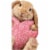 Avanti Bunny With Heart Pillow Little Big Funny Cute Valentine's Day Card Perspective: front