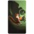 Avanti Creepy Squirrel Shadow Humorous Little Big Funny Oversized Halloween Card Perspective: front