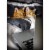 Avanti Two Cats In Bed Watching Laptop Romantic Valentine's Day Card Perspective: front