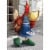Avanti Chicken Mom Holding Wine Glass Funny / Humorous Mother's Day Card Perspective: front