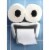Avanti Press Greeting Cards Father's Day- TOILET PAPER FACE Perspective: front