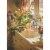 Avanti Press Greeting Card Blank Flowers At Kitchen Sink Perspective: front