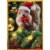 Avanti Press Greeting Cards Christmas Santa Squirrel Gives Gift Perspective: front