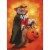 Avanti Press Greeting Cards Halloween Vampire Otter Perspective: front