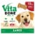 Vita Bone Treats for Dogs Large Perspective: front