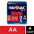 Rayovac Fusion AA Batteries , Double A Alkaline Batteries Perspective: front