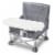 Summer™Infant Pop 'N Sit Portable Booster Chair Multiple Use 6 Months - 3 Yrs - Grey Perspective: front