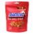 Snickers® Milk Chocolate Bark Christmas Candy Bag Perspective: front