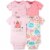 Gerber® Onesies® Princess Bodysuits - Pink Perspective: front