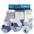 Gerber® Crew Socks - Assorted Blue Perspective: front