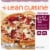 Lean Cuisine Features Deep Dish Three Meat Frozen Pizza Perspective: front