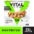 Vital Pursuit Cauliflower Crust Chicken Bacon Ranch Piada High Protein Meal Air Fryer Ready Perspective: front