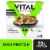 Vital Pursuit Garlic Herb Grilled Chicken Bowl High Protein Portion Aligned Meal Perspective: front