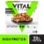 Vital Pursuit Southwest Style Beef Taco Bowl High Protein GLP-1 Friendly Frozen Meal Perspective: front