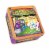 University Games Mexican Train Professional Size Double 12 Color Dot Dominoes Perspective: front