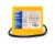 Camco Wheel Chock With Rope - Yellow Perspective: front