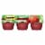 Mott's Unsweetened Cherry Applesauce Cups 6 Count Perspective: front