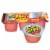 Mott's Mighty No Sugar Added Strawberry Peach Applesauce Cups Perspective: front