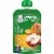Gerber Organic 2nd Foods Fruit Apples & Summer Peaches Baby Food 3.5 oz. Pouch Perspective: front