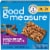 Good Measure™ Creamy Peanut Butter and Dark Chocolate Bars Perspective: front