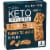Ratio KETO Friendly Peanut Butter Almond Chewy Protein Bars Gluten Free Snacks Perspective: front