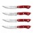 Tramontina Porterhouse Pointed Tip Steak Knife Set Perspective: front