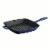 Tramontina Gourmet Cast Iron Grill Pan - Gradated Cobalt Perspective: front