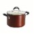 Tramontina Covered Sauce Pot - Copper Perspective: front